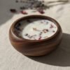 Serene Wood Bowl Candle